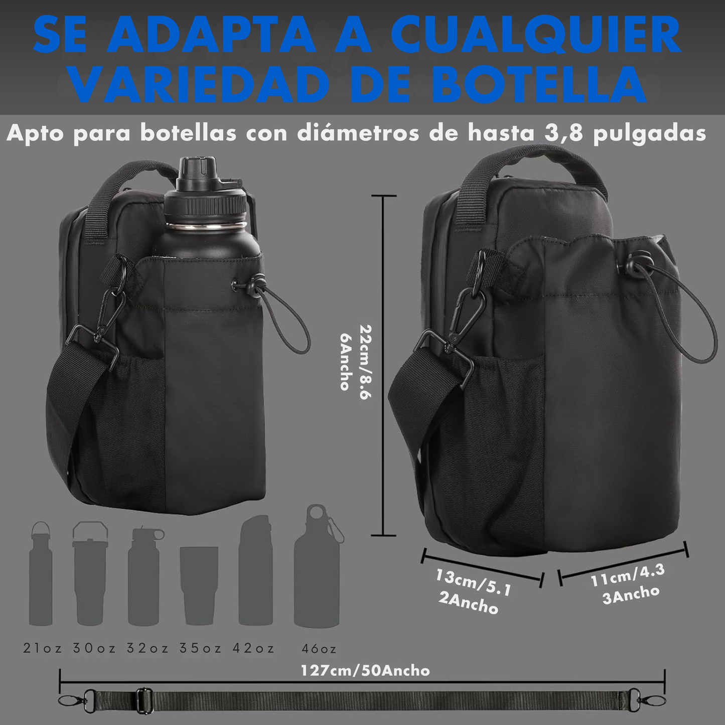 Bolsa magnética para el gym
