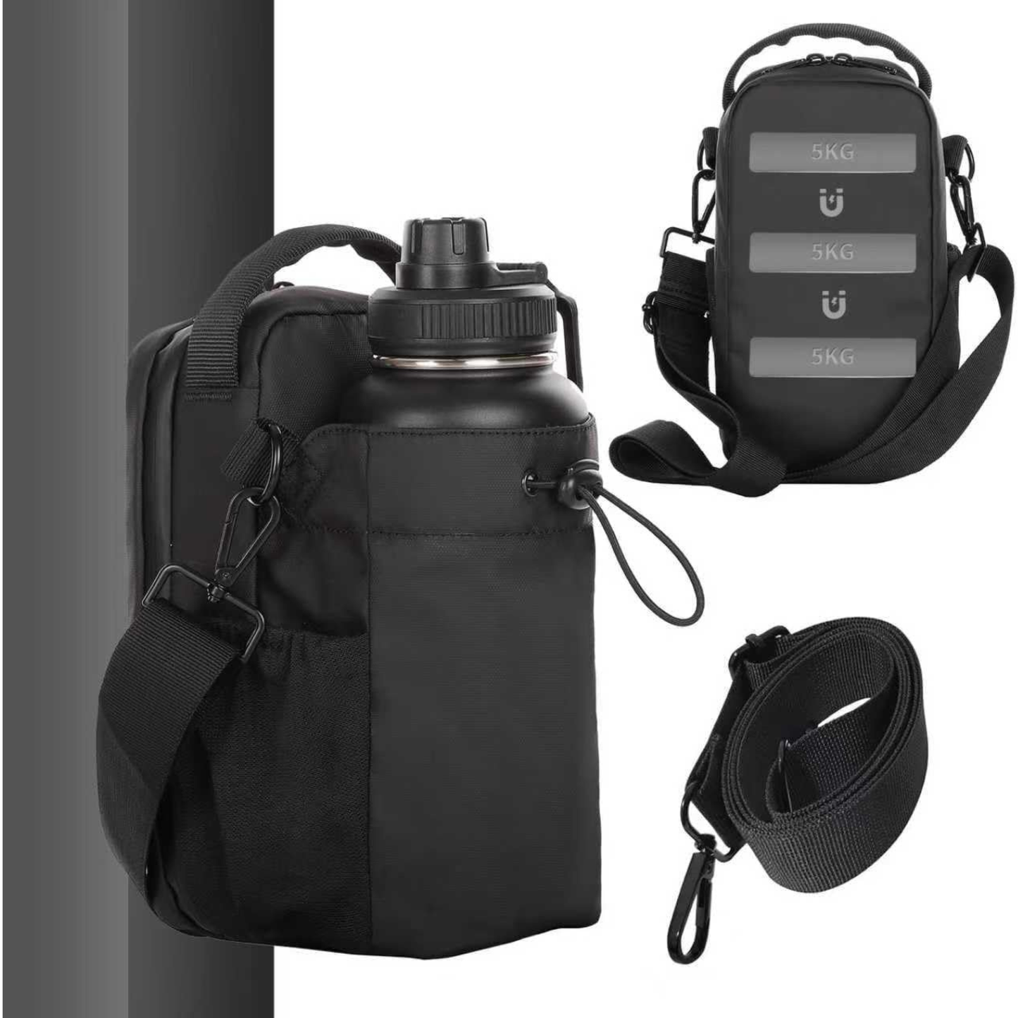 Bolsa magnética para el gym