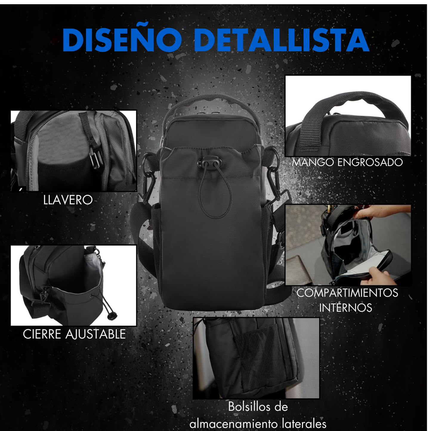 Bolsa magnética para el gym